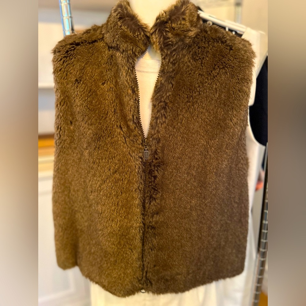 Tristan Faux Fur Vest